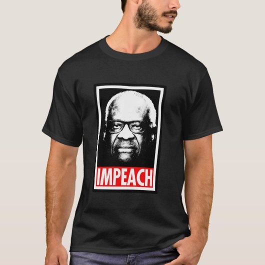 Impeach Clarence Thomas T Shirt (Vorderseite)