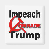 Impeach Comrade Trump Magnet (Vorne)