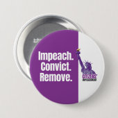 Impeach Convict Remove Button (Vorne & Hinten)