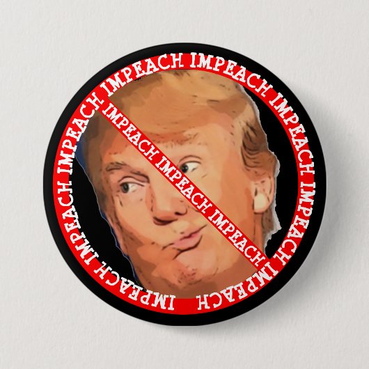 Impeach Donald Trump Button (Vorderseite)