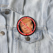 Impeach Donald Trump Button (Beispiel)