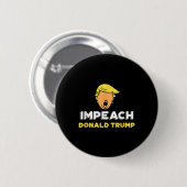Impeach Donald Trump - Nicht mein Präsident Funny Button (Vorne & Hinten)