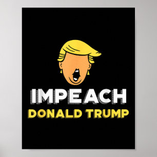 Impeach Donald Trump - Nicht mein Präsident Funny  Poster