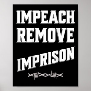 Impeach Entferne Inhaftiere Trump Kabinett Rette D Poster