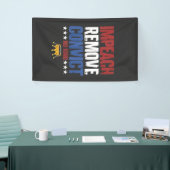 Impeach entfernen verurteilen König 4. Juli Banner (Messeveranstaltung)