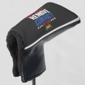 Impeach entfernen verurteilen König 4. Juli Golf Headcover (3/4 Vorderseite)