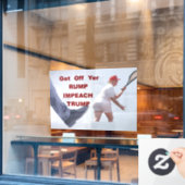 IMPEACH FENSTERAUFKLEBER (Café-Fenster)