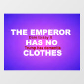 IMPEACH  FENSTERAUFKLEBER (Blatt)