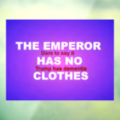 IMPEACH  FENSTERAUFKLEBER (Blatt 3)