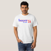 Impeach Leach '24 T - Shirt in White (Vorne ganz)