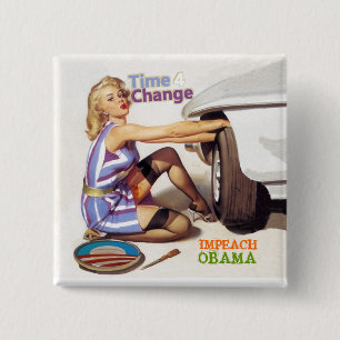 Impeach Obama Button