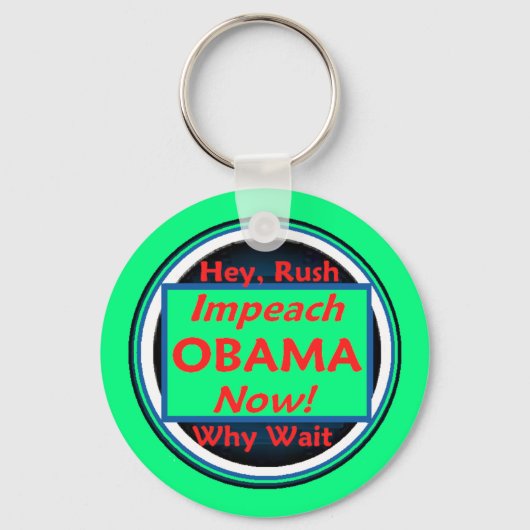 IMPEACH OBAMA Schlüsselanhänger (Vorderseite)