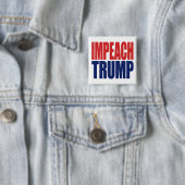 Impeach President Trump - Anti Trump Button (Beispiel)