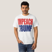 Impeach President Trump - Anti Trump T-Shirt (Vorne ganz)