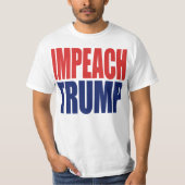 Impeach President Trump - Anti Trump T-Shirt (Vorderseite)