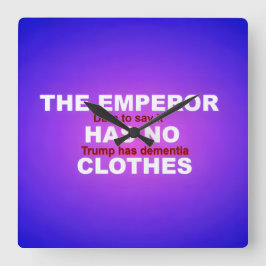 IMPEACH  QUADRATISCHE WANDUHR