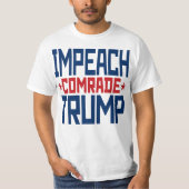 Impeach sowjetischen Kameraden Trump - Anti Trump T-Shirt (Vorderseite)