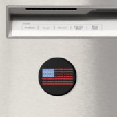 Impeach Trump 2545 American Flag Impeachment Magnet (In Situ (Geschirrspüler))