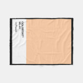 Impeach Trump 45 - Farbpalette Fleecedecke (Vorderseite (Horizontal))
