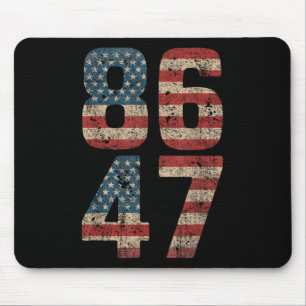 Impeach Trump 86 47 Impeach 47 Feuer Trump 8647 An Mousepad