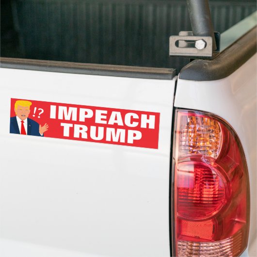 Impeach Trump Autoaufkleber (Auf Lkw)