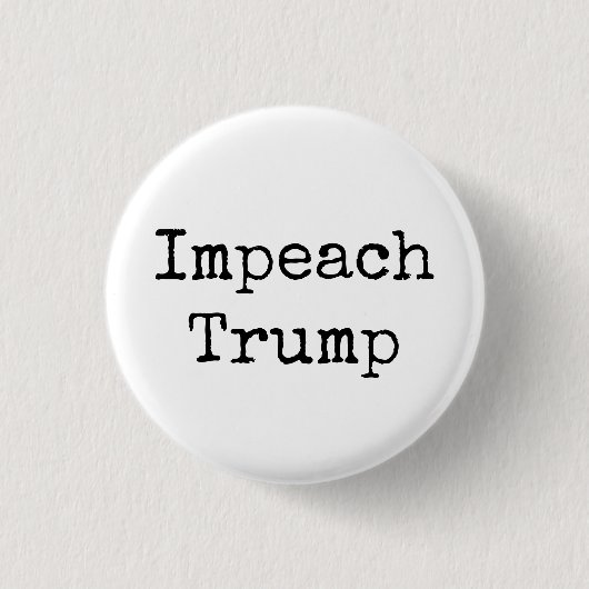 "Impeach Trump" Button (Vorderseite)