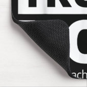 Impeach Trump Now Funny Trendy Mousepad (Ecke)
