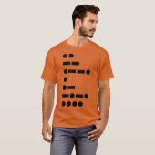 IMPEACH Trump - Politisches Shirt in Morbus Code (Vorne ganz)