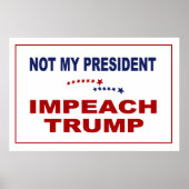 Impeach Trump Poster (Vorne)