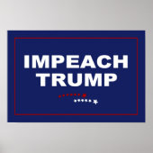 Impeach Trump Poster (Vorne)