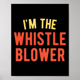 Impeach Trump T-Shirt Ich bin der Whistleblower Poster