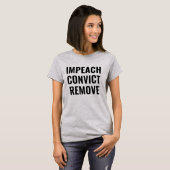 IMPEACH VERURTEILEN ENTFERNEN T-Shirt (Vorne ganz)