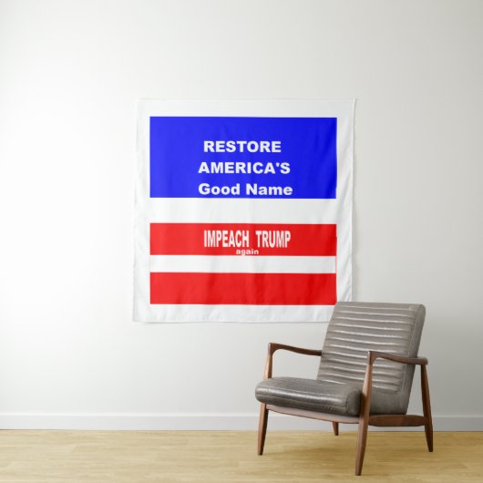 Impeach Wandteppich (Beispiel)