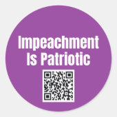 Impeachment is Patriotic Sticker Sheet (Vorderseite)
