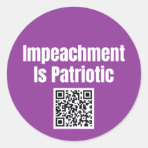 Impeachment ist patriotische Aufkleber-Set