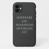 Imperare sibi maximum imperium est Case-Mate iPhone hülle (Rückseite)