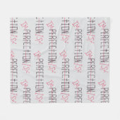 Imperfectionist Fleecedecke (Vorderseite (Horizontal))