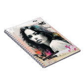 Imperfekt perfektes Notebook - Collage Women Notizblock (Rechte Seite)