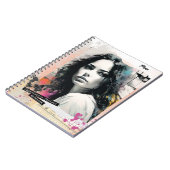 Imperfekt perfektes Notebook - Collage Women Notizblock (Linke Seite)