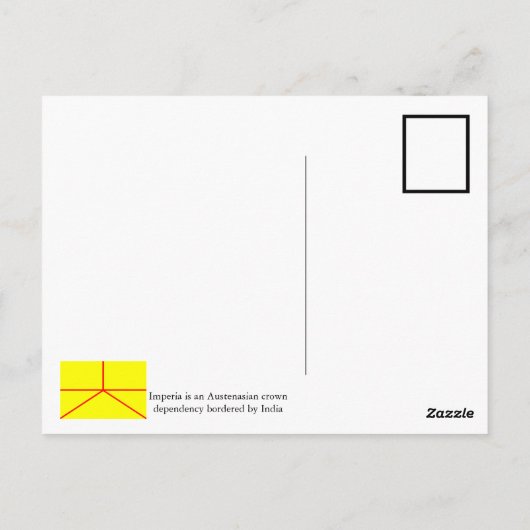 Imperia Postcard Postkarte (Rückseite)