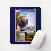 Imperial Airways Globus Mousepad (Mit Mouse)