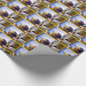 Imperial Airways-Kugel Geschenkpapier (Ecke)