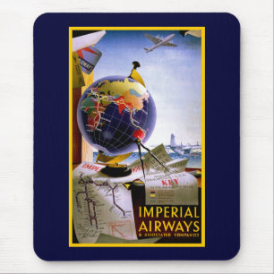 Imperial Airways-Kugel Mousepad