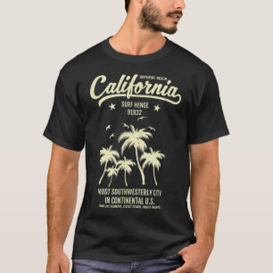 Imperial Beach CA California Ocean Beach 91932 Te T-Shirt