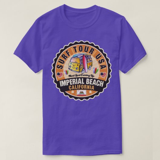Imperial Beach California 2 T-Shirt (Design vorne)