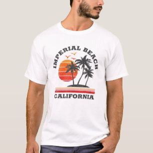Imperial Beach California Retro Souvenir Geschenk T-Shirt