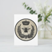 Imperial Bee Postkarte (Stehend Vorderseite)
