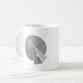 Imperial Destroyer in einschüchternder Kombination Kaffeetasse (Vorderseite Links)