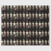Imperial Nutcracker Weihnachtswrapping Paper Geschenkpapier (Flach)