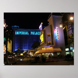 Imperial Palace & Harrahs Las Vegas Poster Print